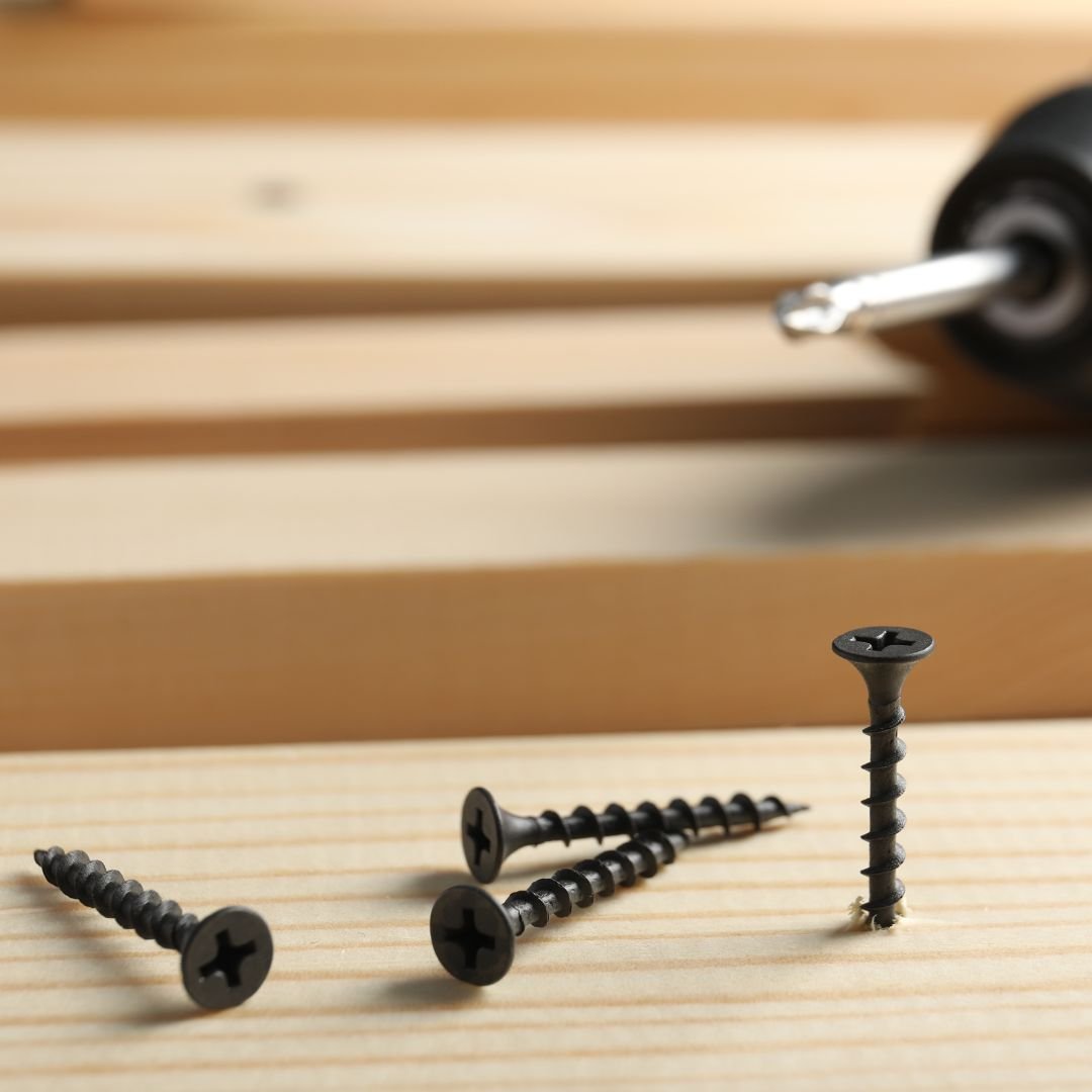 Black Screws 1 inch